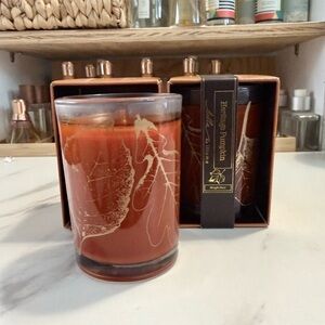 Set of 2 Heritage Pumpkin scent candles